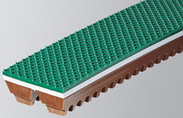 correa trapezoidal múltiple con recubrimiento